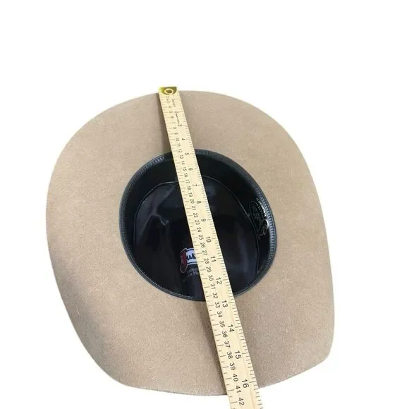 JUSTIN MEN'S 2X GALLOP WOOL COWBOY HAT 57 7 1/8 - Picture 5 of 13